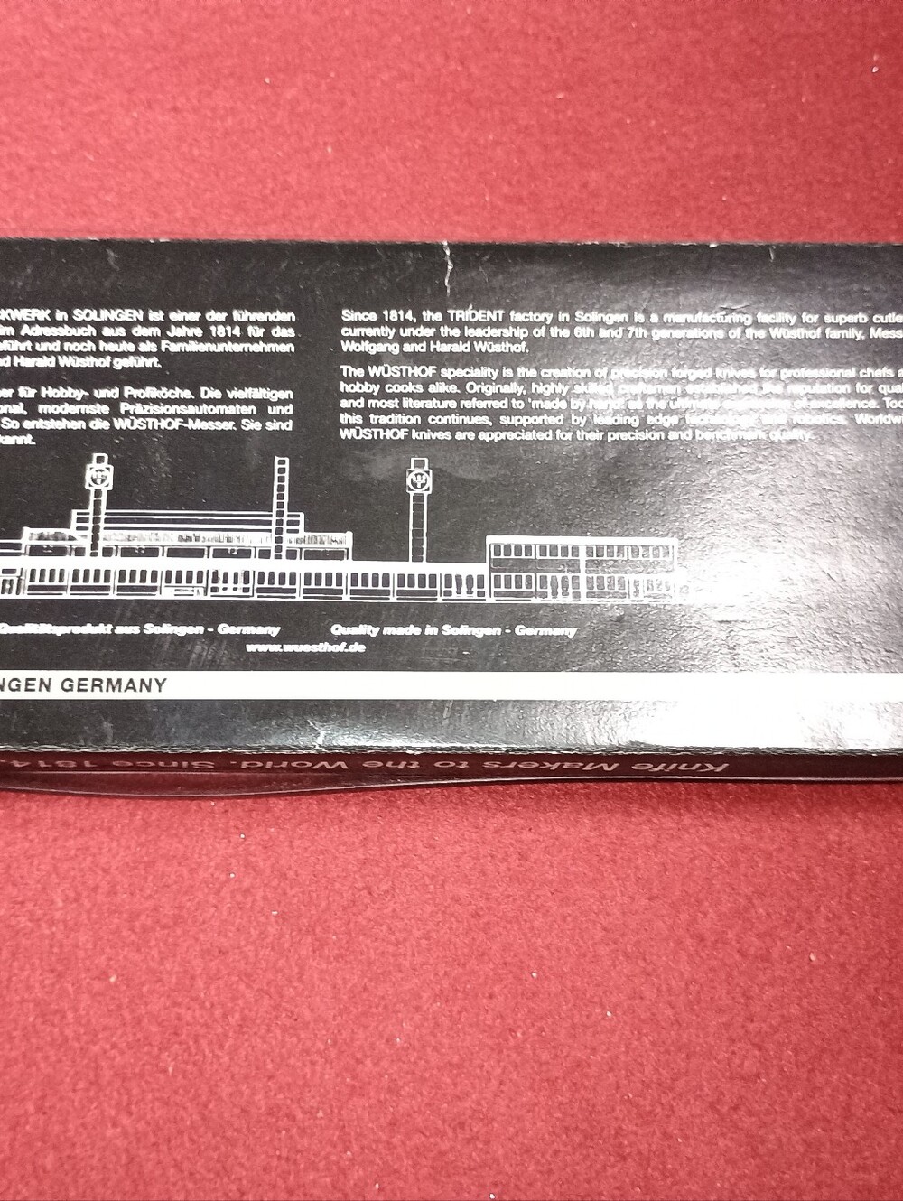 Brand New Wusthof Emeril Emerilware Carving Knife & Fork Set 4120E 4407E - Picture 7 of 10